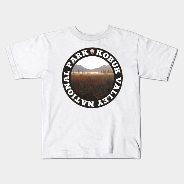 Kobuk Valley National Park circle Kids T-Shirt by nylebuss